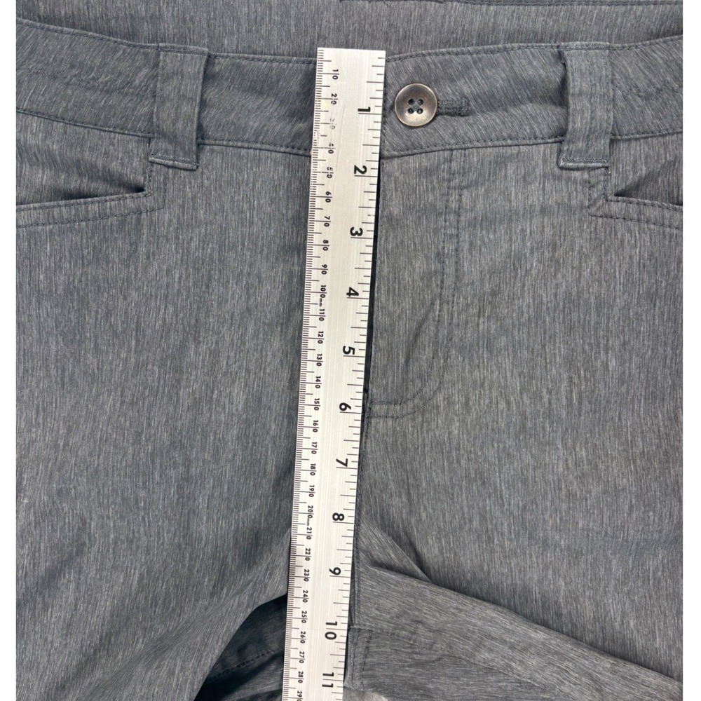 Eddie Bauer Women's 10 Gray Stretch Hiking Shorts 8in Inseam Active Outdoor Golf - Picture 9 of 11